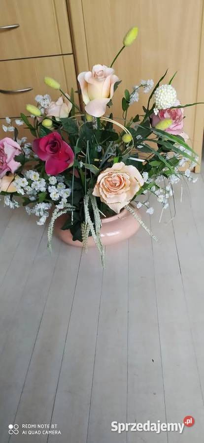 ikabana z kwiatami sztucznymi wielkopolskie Poznań