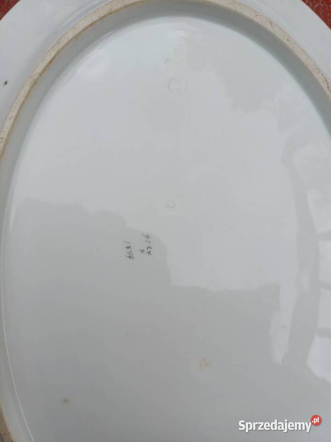 Stara patera sygnowana Porcelana i szkło dolnośląskie Lubań sprzedam