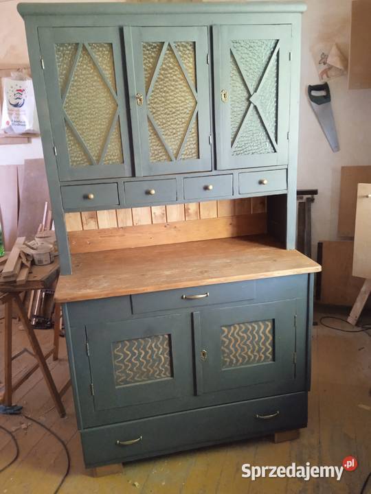 Kredens kuchenny odnowiony Kredensy i witryny Żabno