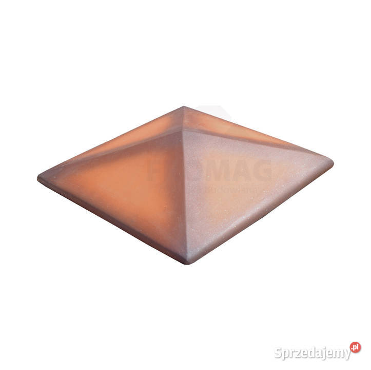 Daszki klinkierowe na słupek 38x38 klinkier świętokrzyskie Kielce