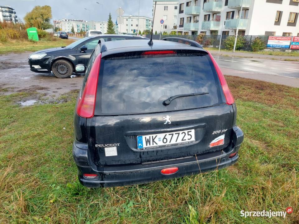 Peugeot 206sw 16 gaz Kombi