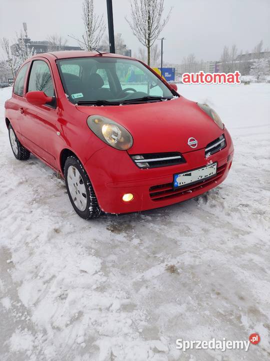Nissan Micra 12 Benz Automat klimatyzacja niski Micra Warszawa sprzedam