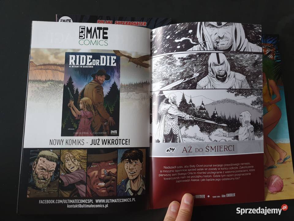 Polski Superbohater Biały Orzeł 3 wersje Gdynia