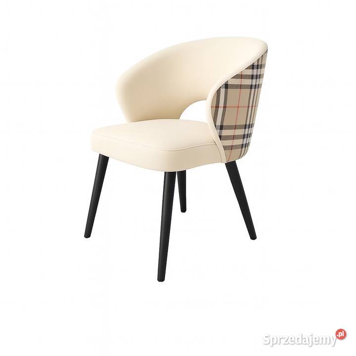 Krzesło Tapicerowane Premium KL8 Burberry Edite 48cm Warszawa