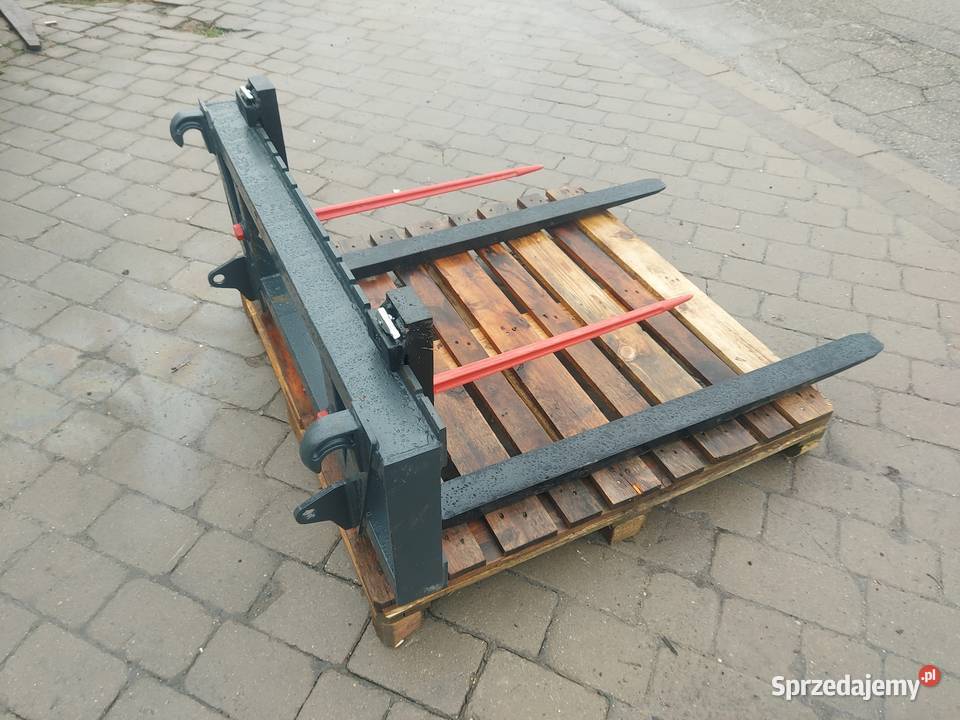 Widły do palet z kłami do słomy Euro Dms łódzkie