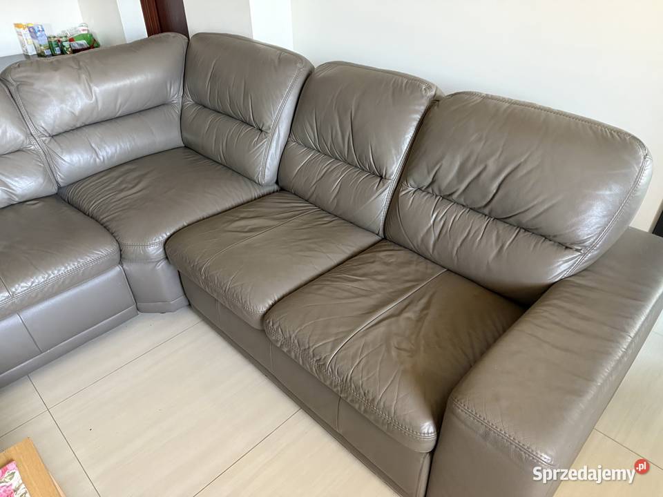 Sprzedam narożnik skorzany gala collezione 270cm Narożniki Szczecin