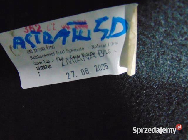 PÓŁKA TYLNA OPEL ASTRA III HB