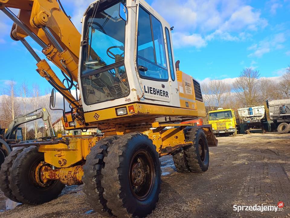 LIEBHERR A 316 KOPARKA KOŁOWA Racławice sprzedam