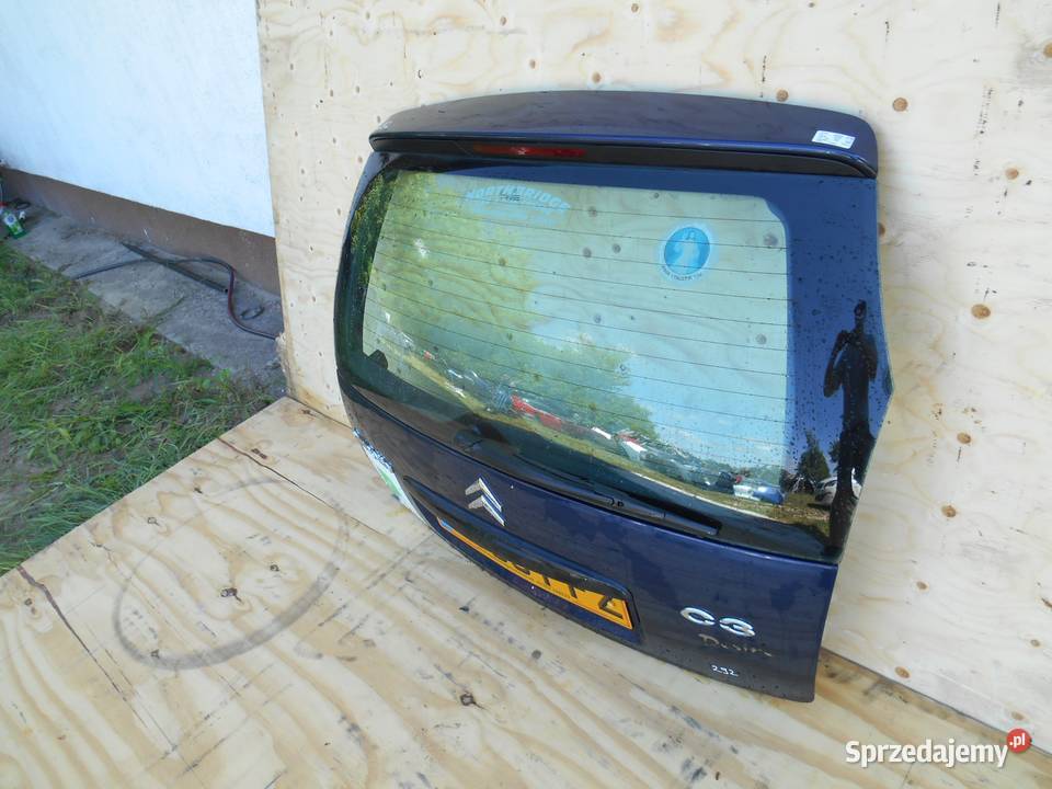 CITROEN C3 I HB LIFT KPUD KLAPA TYŁ Zbierkowo sprzedam