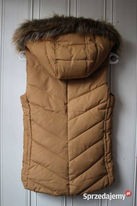 beżowa kamizelka hm xxs 32 bezrękawnik Stójka brązowy/beżowy kujawsko-pomorskie sprzedam