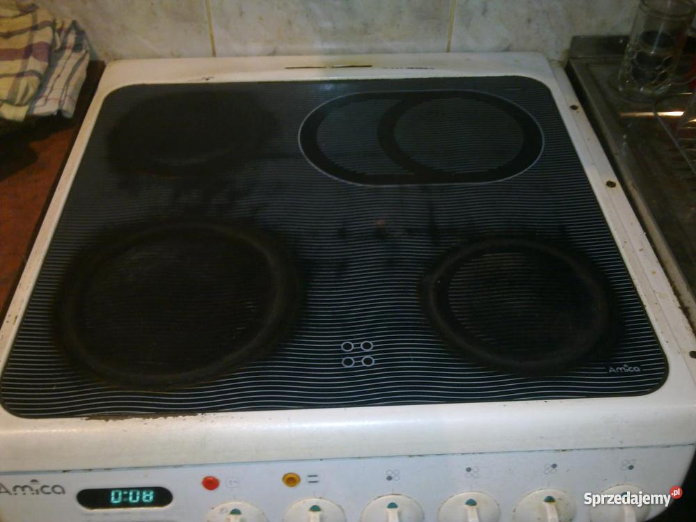 AMICA kuchnia wolnostojąca piekarnik z płytą cer Kraków