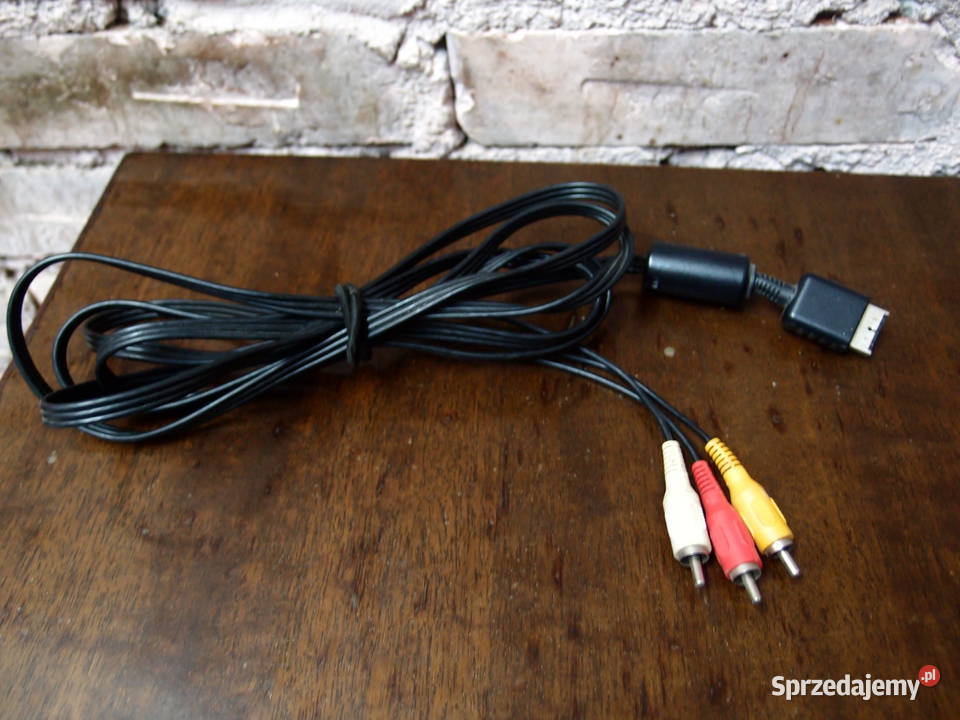 Oryginalny kabel AV 3x cinche do konsol Łódź