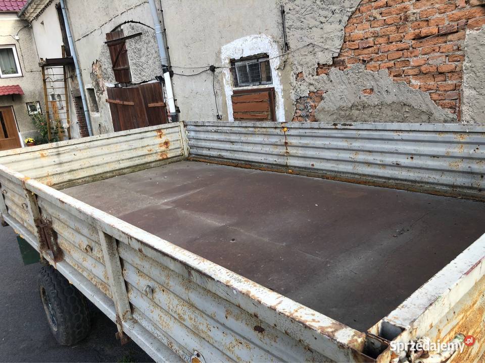 Przyczepa D47 D47 wywrotka nieuszkodzony Jawor