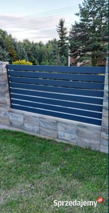Panele przęsła ogrodzeniowe