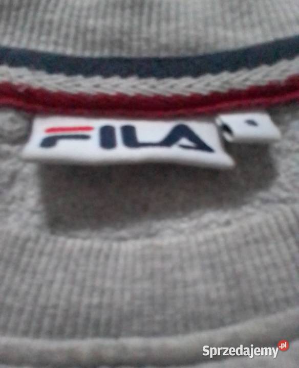 Markowa bluza FILA z metką Odzież wyjściowa Skrobów-Kolonia