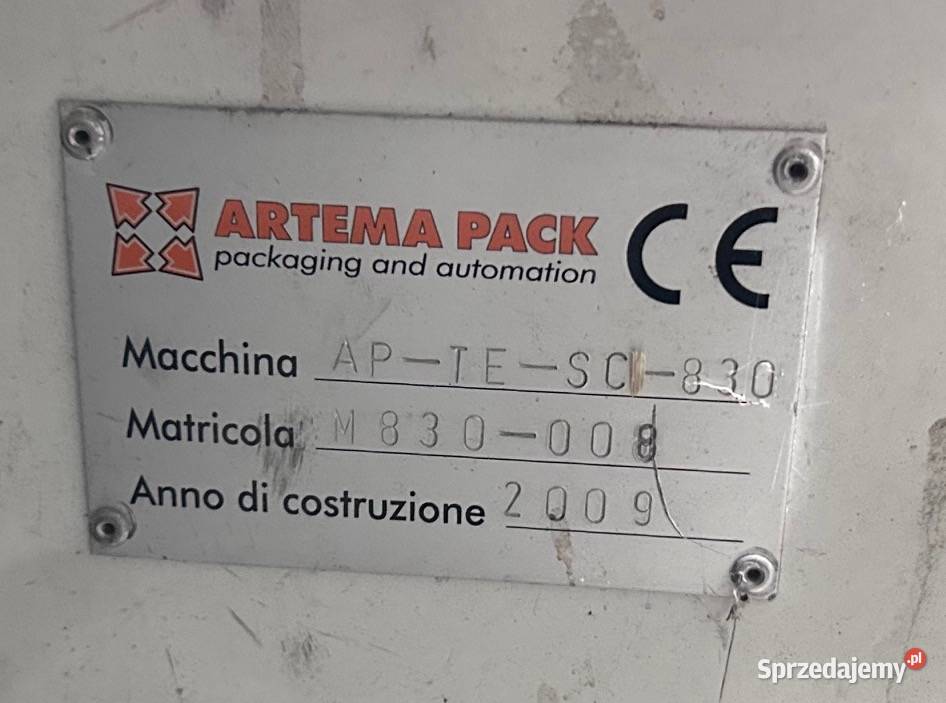 Automatyczna linia do pakowania owijarka sprzedam