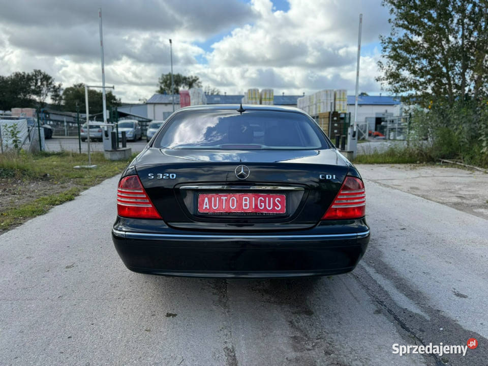 Mercedes S 320 super stan zarejestrowana W220 204KM