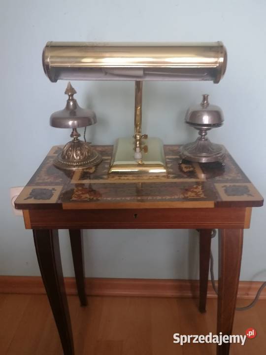 Lampa gabinetowa Bankierska z łat 50 tych Art Kraków