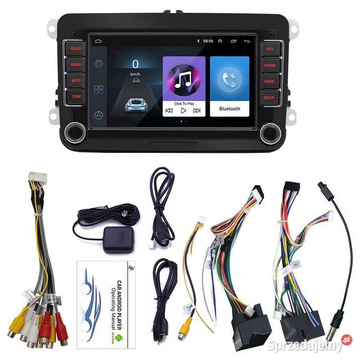 Radio samochodowe 2 DIN Android GPS Bluetooth Siedlce