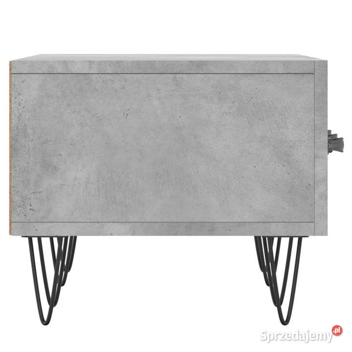 Szafka pod telewizor szarość betonu 150x36x30