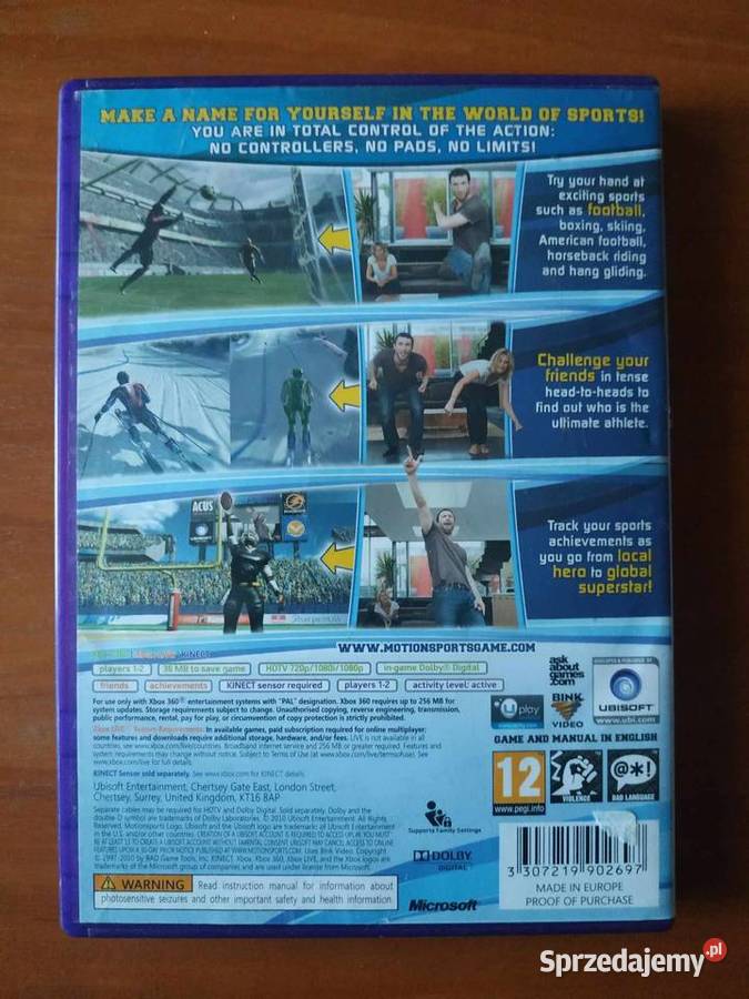 Gra na Xbox 360 Motionsports Kalisz