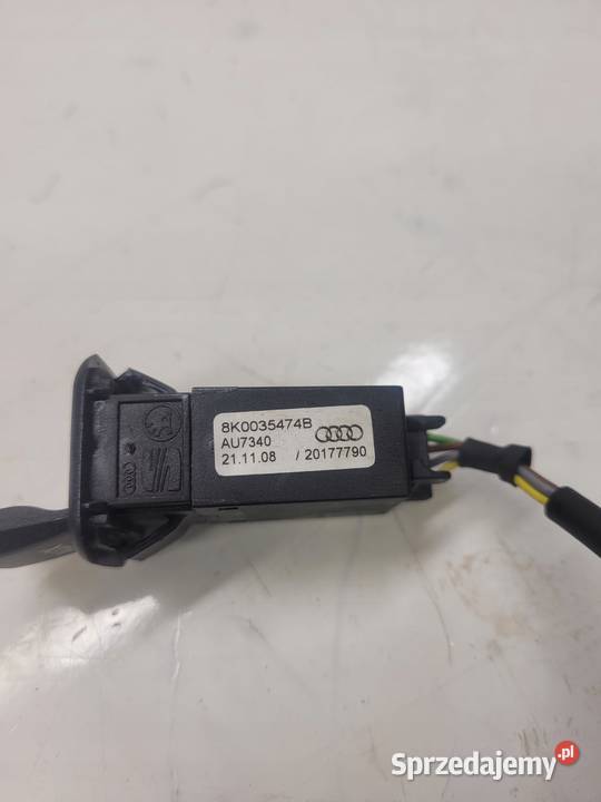 WEJŚCIE GNIAZDO AUX AUDI A4 B8 A5 Q5 8K0035474B osobowe Zapalniczki samochodowe Przystajń