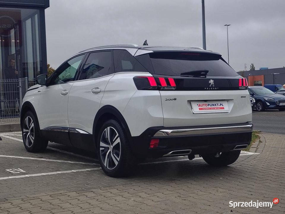 Peugeot 3008 2017r Automat Panorama Ambient 131KM wielkopolskie Poznań