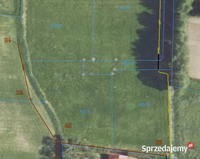 Działka budowlana Pułanki gmina Frysztak 1000 m2