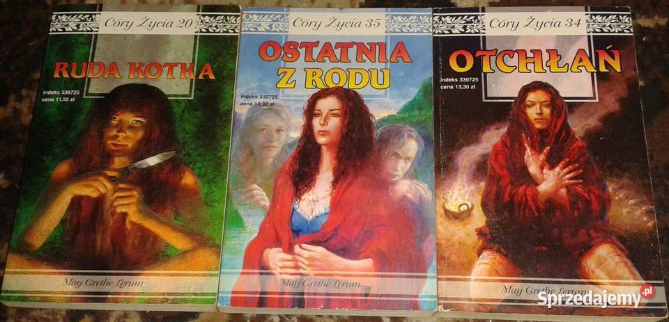 Saga Córy życia 22 części May Grethe Pozostałe