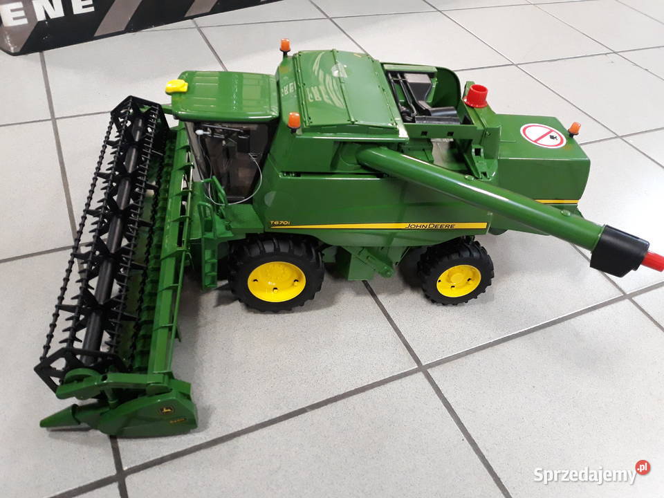 Zabawka Kombajn Bruder T670i ręcznie sterowana Wieluń