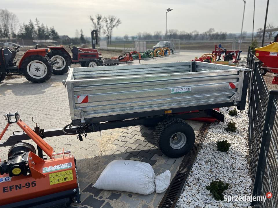 Przyczepka przyczepa 15 2T z Kipr i oświetlenie Łomża sprzedam