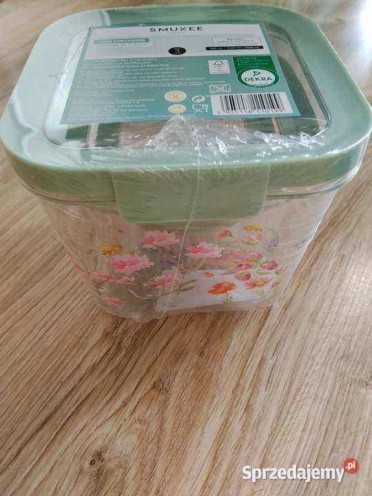 Zestaw pojemników lubelskie Łuków sprzedam