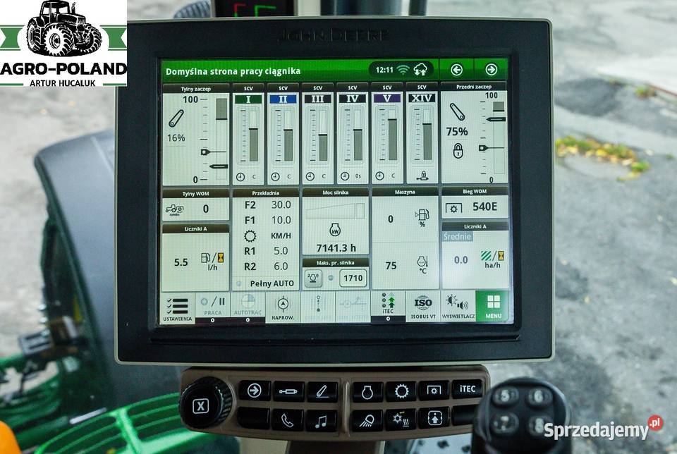 John Deere 7290 R 2018 POWERSHIFT E23 AUTOTRAC sprzedam