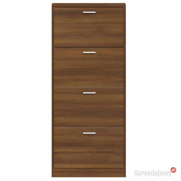Półka na buty brązowy dąb 59x17x150 WM342525 mazowieckie Warszawa