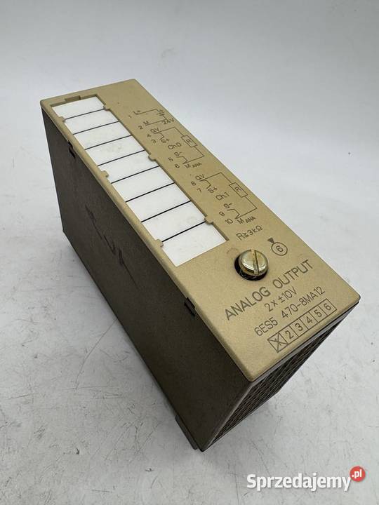 Siemens 6ES5 4708MA12 Analog output mazowieckie Warszawa