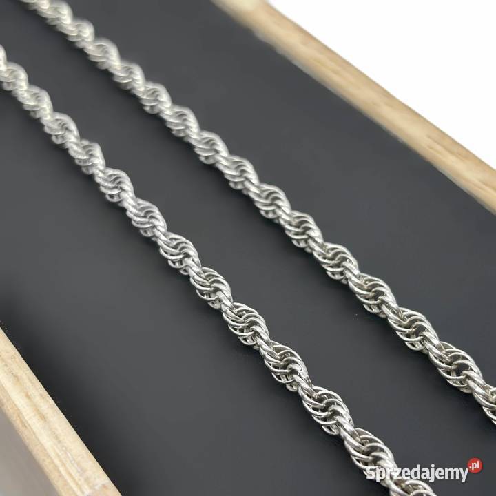 Srebrny Łańcuszek Próby 925 1119g Długość 44 Elbląg