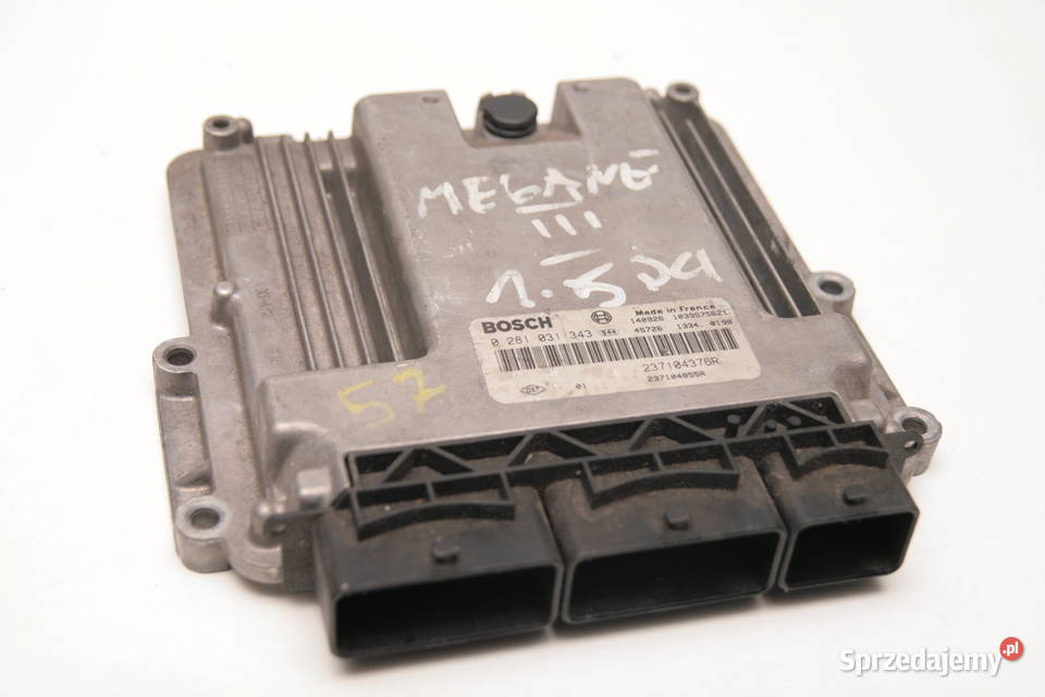 Sterownik silnika Laguna II 20DCI 0281031343 osobowe