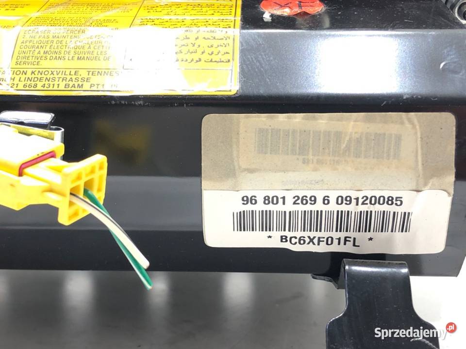 PODUSZKA POWIETRZNA PASAŻERA OPEL ANTARA A