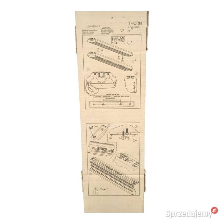 oprawa natynkowa THORN PUNCH PLUS LV 2x36W