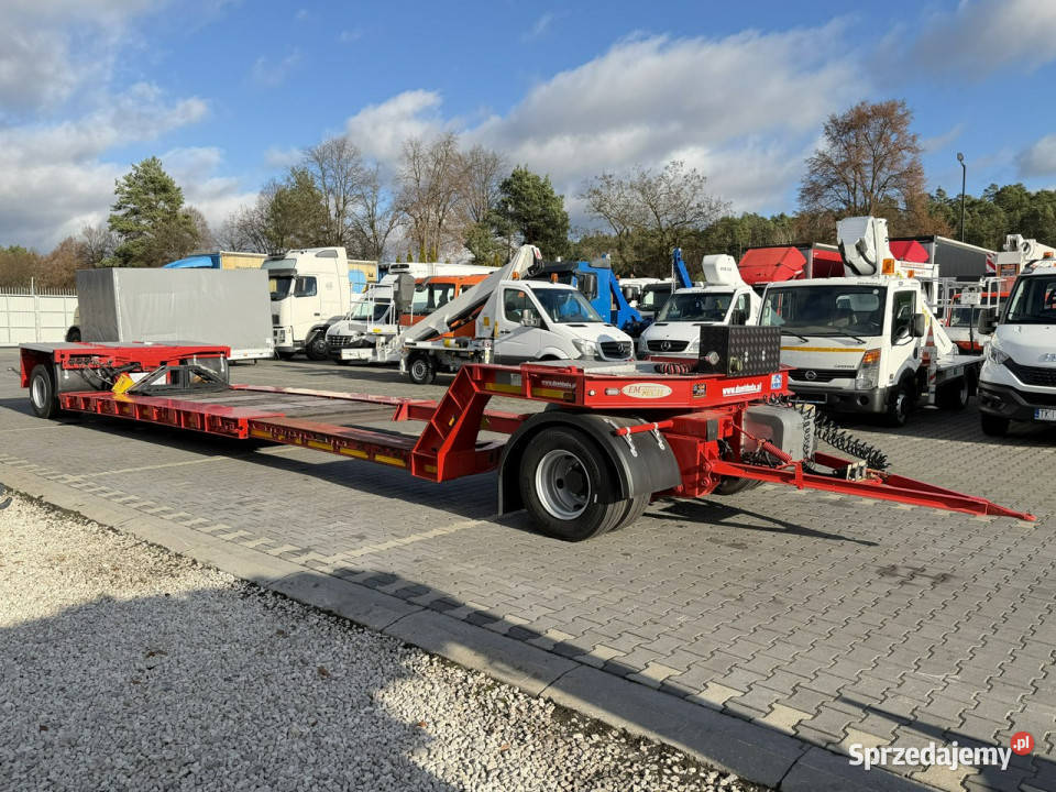 niskopodwoziowa EMTECH PCN 18 PNZS Tiefbett Widełki