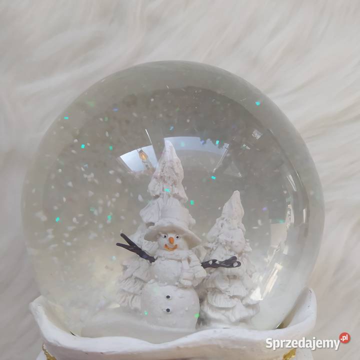 Kula śnieżna sople grzybki złote białe Koszalin