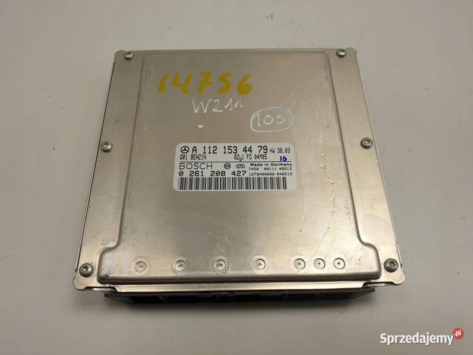 Mercedes W203 STEROWNIK SILNIKA A1121534479 osobowe