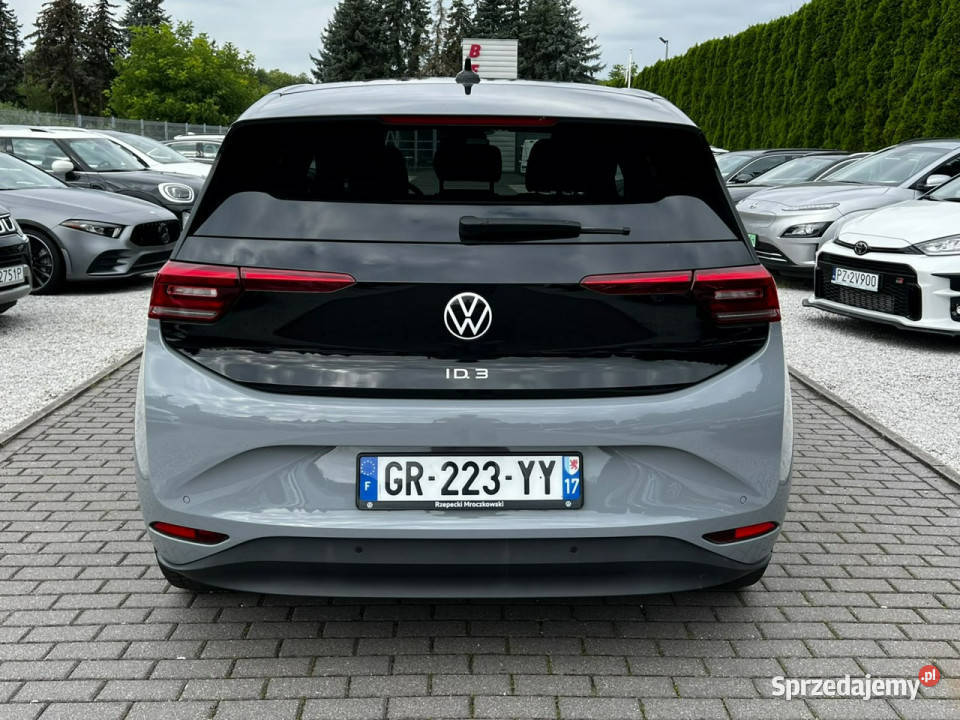 Volkswagen ID3 PRO 204 58kWH Grzane fotele Baranowo