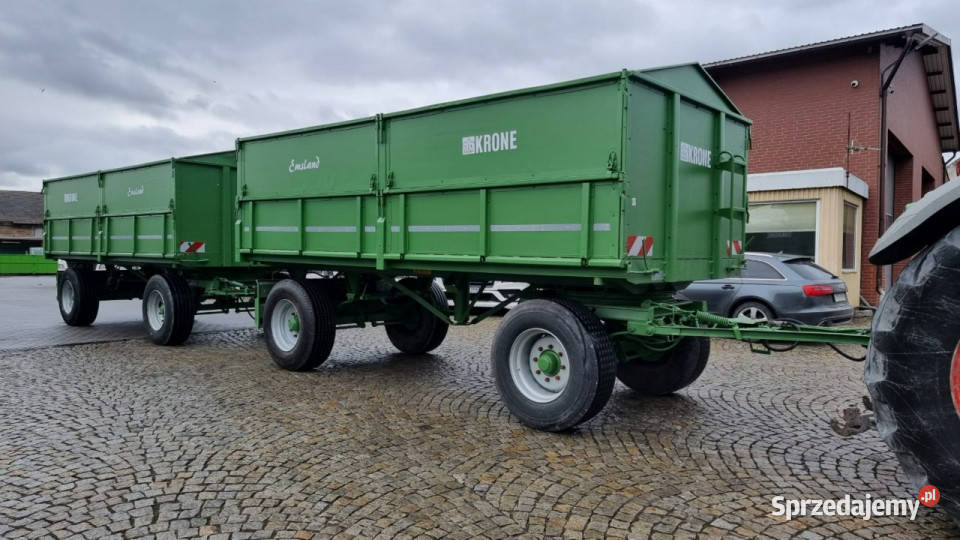 rolnicze Krone KRONE DK225 16 Przyczepa Krone Głogówek