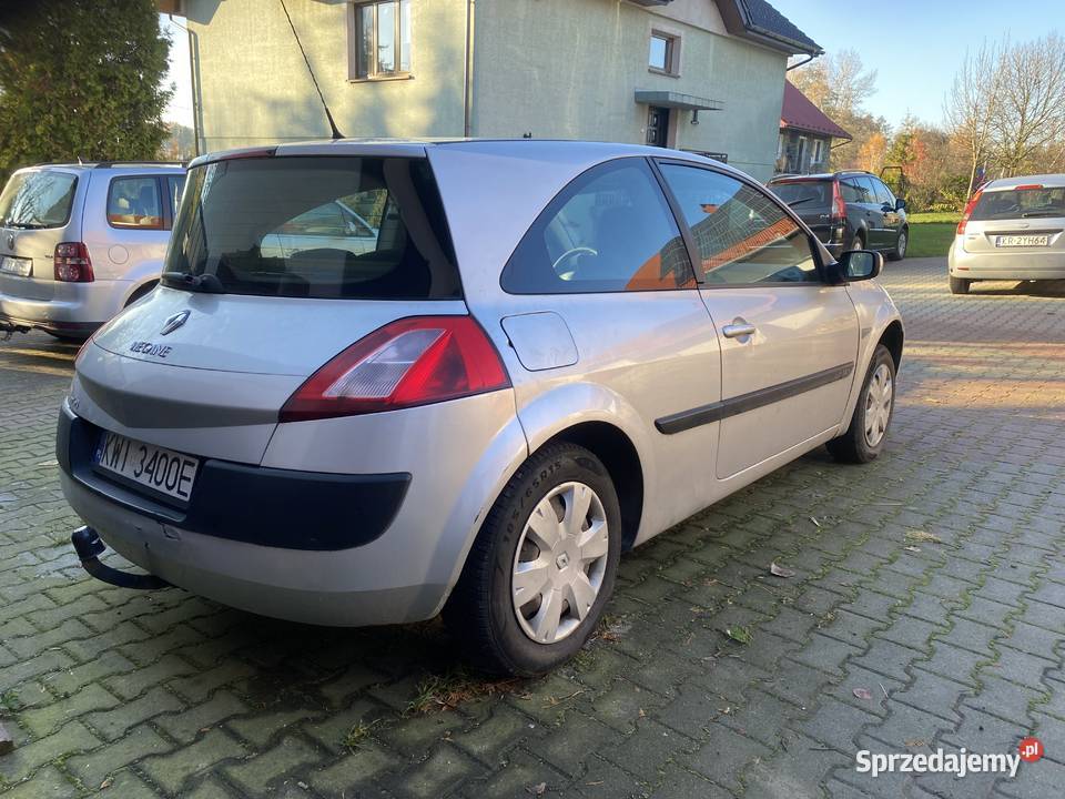 Renault Megane2 Benzyna 2005r nieuszkodzony małopolskie Szczytniki