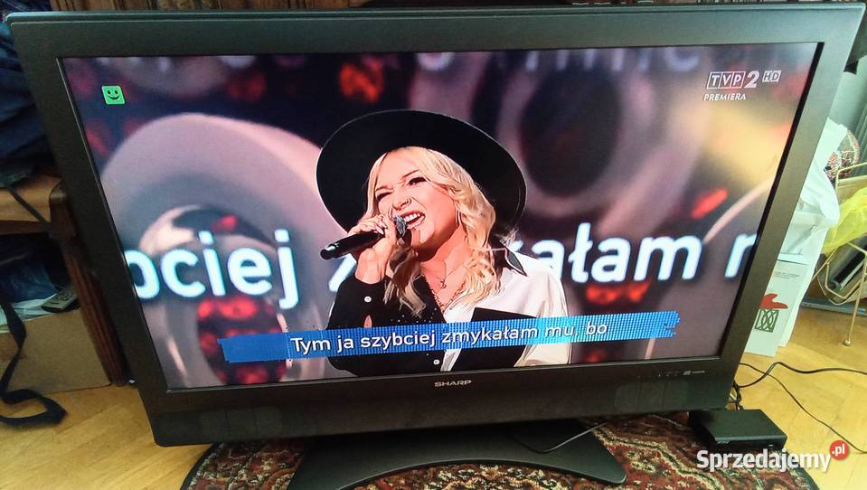 TV 42 cale Sharp z podstawą i pilotem LC42SA1E Warszawa