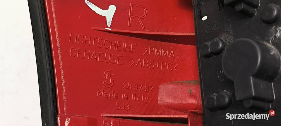 LAMPA PRAWA TYŁ AUDI A4 B6 Pozostałe Pozostałe Lipno sprzedam