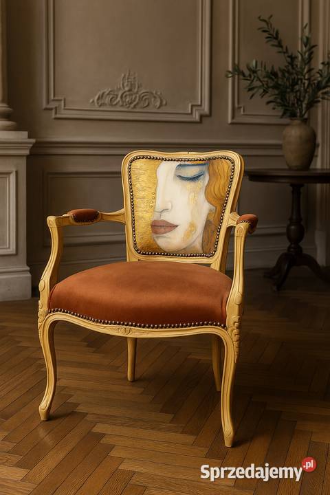 Fotel ludwikowski fotel dekoracyjny fotel do Kołobrzeg sprzedam