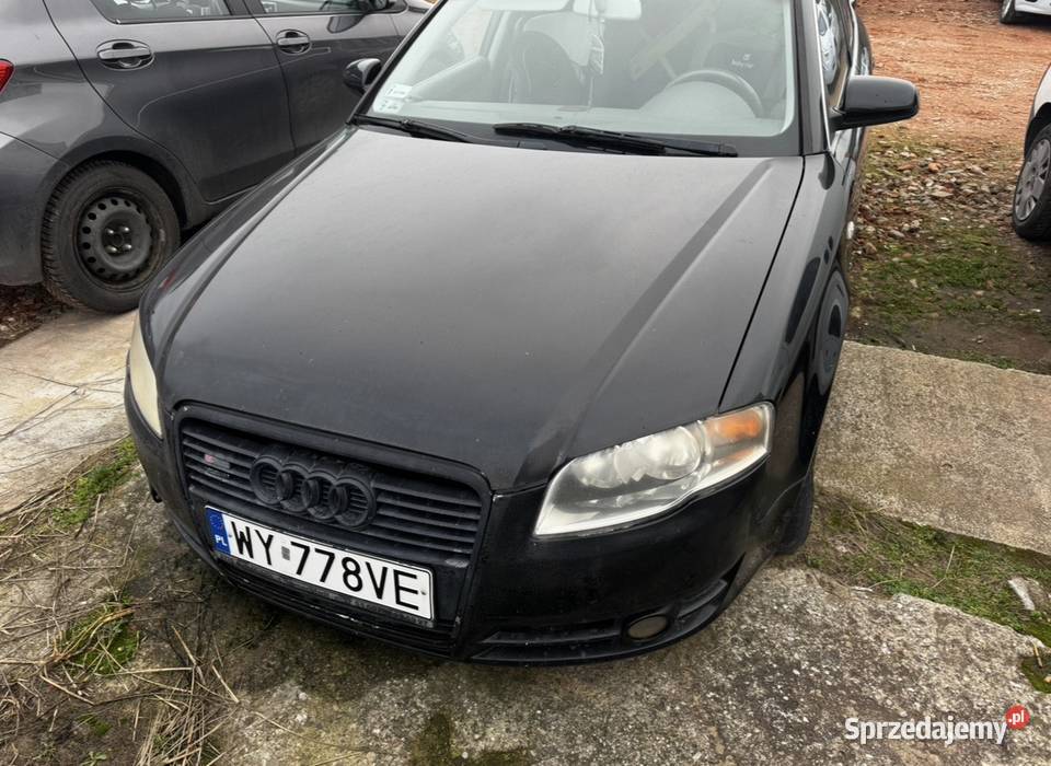 Audi A4 B7 30 TDI 2006 sprzedaż na części mazowieckie sprzedam