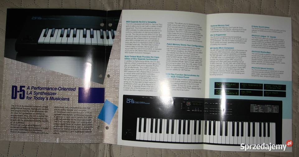 Roland D5 broszura informacyjna pomorskie Kępice